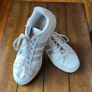 Adidas Cloudfoam Ortholite Float White Sneakers. Womens Size 9.5 HWI 28Y001